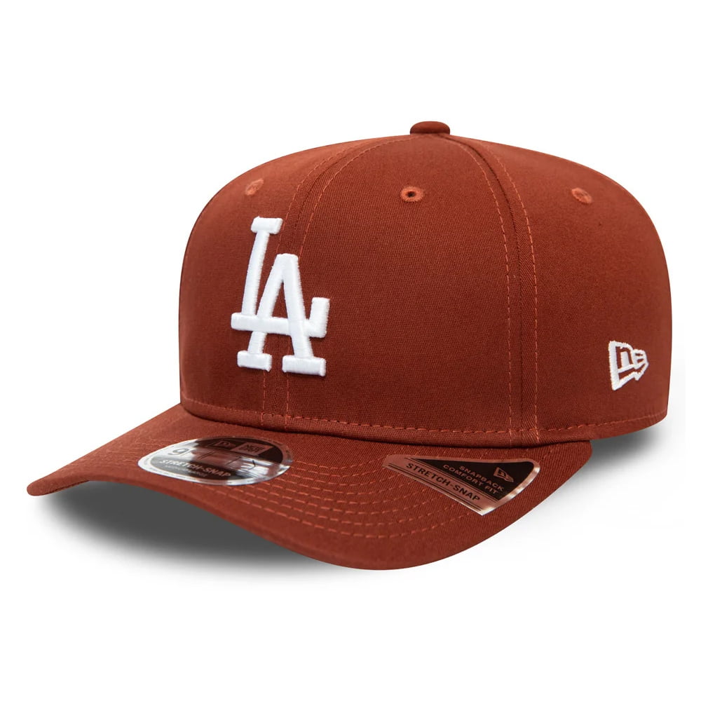 New Era 9FIFTY L.A. Dodgers Snapback Cap - MLB League Essential Stretch - Braun