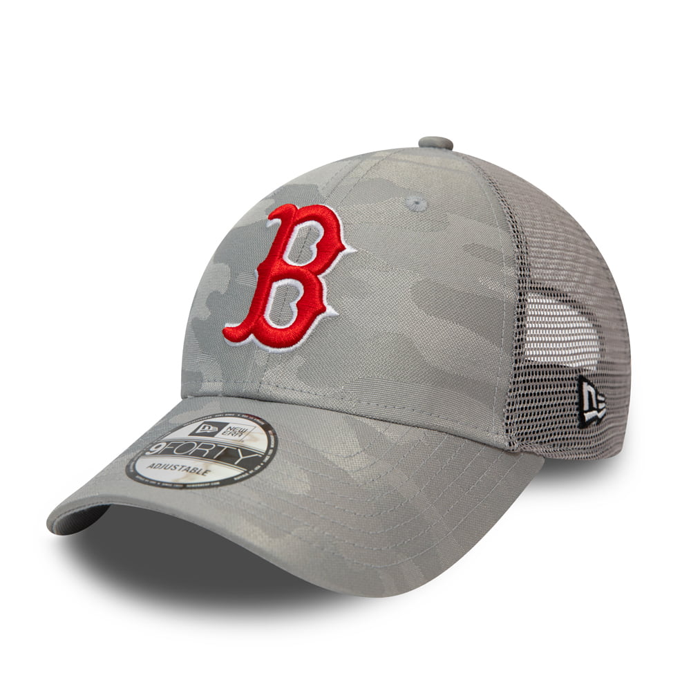 New Era 9FORTY Boston Red Sox Trucker Cap - MLB Home Field - Grau