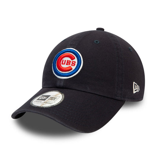 New Era 9TWENTY Chicago Cubs Baseball Cap - MLB League Essential Casual Classic - Marineblau