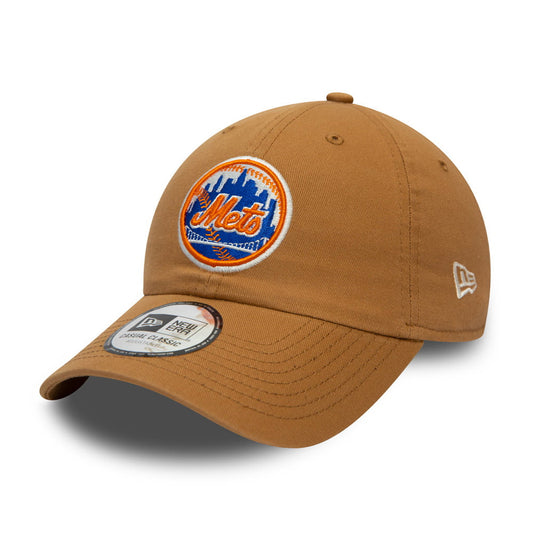 New Era 9TWENTY New York Mets Baseball Cap - MLB League Essential Casual Classic - Weizen