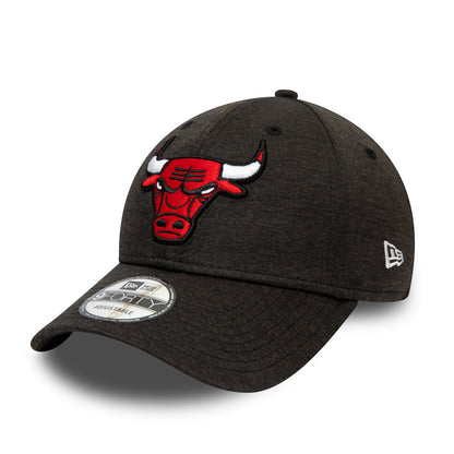 New Era 9FORTY Chicago Bulls Baseball Cap - NBA Shadow Tech - Schwarz