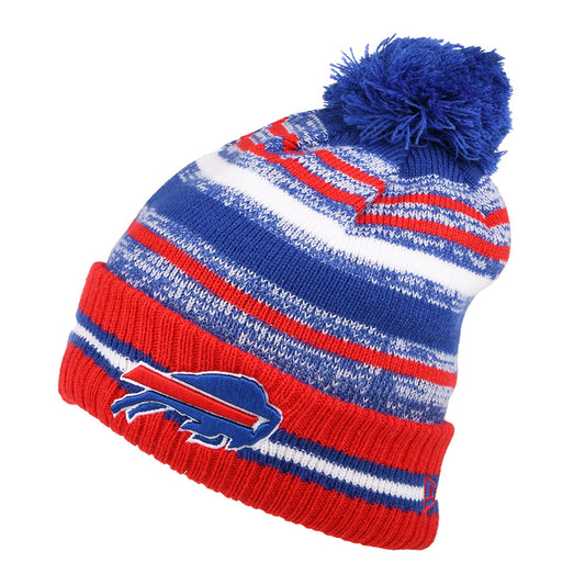 New Era Buffalo Bills Bommelmütze - NFL Sport Knit OTC - Blau-Rot