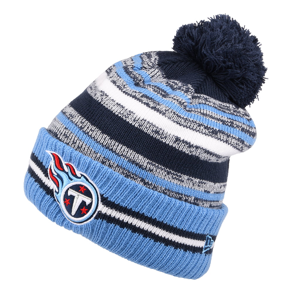 New Era Unisex Tennessee Titans Bommelmütze NFL Sport Knit OTC - Blau