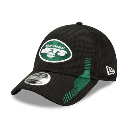 New Era 9FORTY Snap New York Jets Baseball Cap - NFL Sideline Home - Schwarz-Grün
