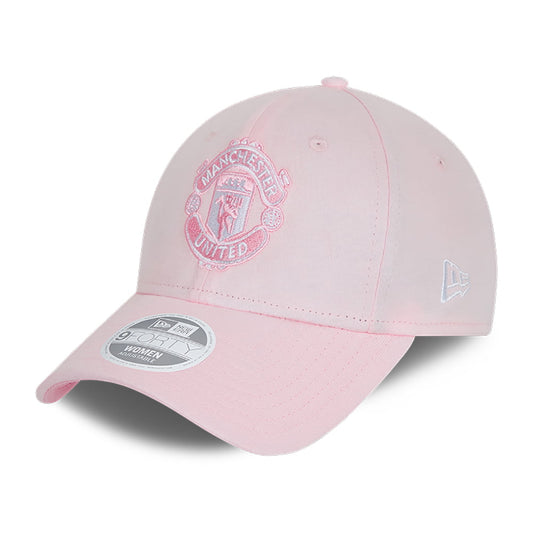 New Era Damen 9FORTY Manchester United Baseball Cap - Jersey - Rosa