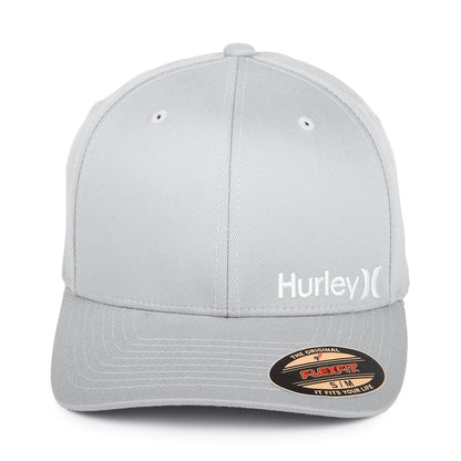 Hurley Corp Baseball Cap Flexfit - Mittelgrau