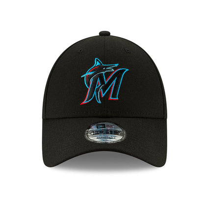 New Era 9FORTY Miami Marlins Baseball Cap - MLB The League - Schwarz
