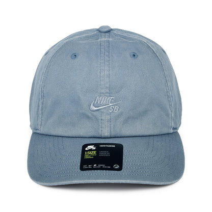 Nike SB H86 Verwaschene Baseball Cap - Blaugrau