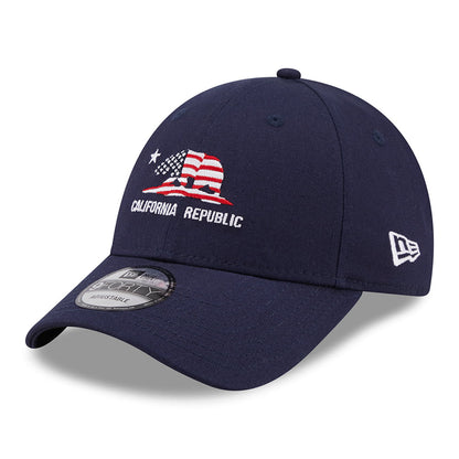 New Era 9FORTY California Baseball Cap - US State - Dunkelblau