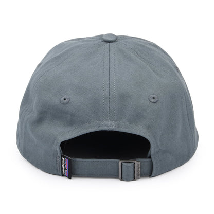 Patagonia P-6 Label Trad Baseball Cap aus organischer Baumwolle - Dunkelgrau