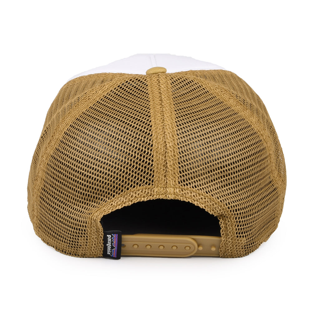 Patagonia Alpine Icon Interstate Trucker Cap - Weiß-Braun