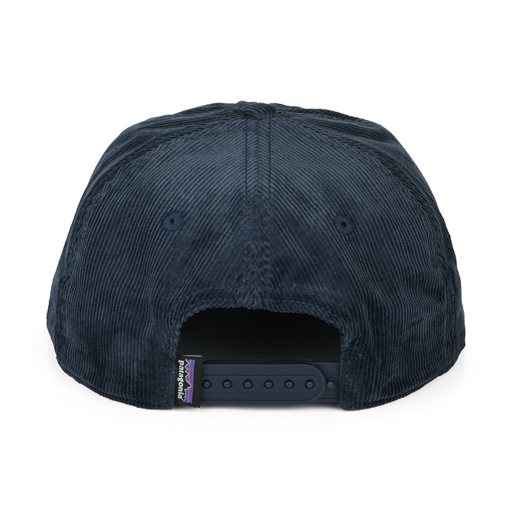 Patagonia Fitz Roy Rambler Kord Snapback Cap - Marineblau