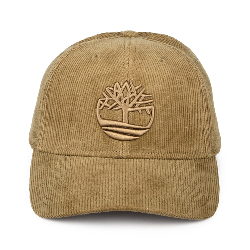 Timberland Logo Kord Baseball Cap - Hellbraun