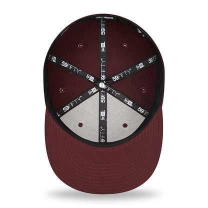 New Era 59FIFTY New York Yankees Baseball Cap - MLB League Essential - Kastanienbraun-Marineblau