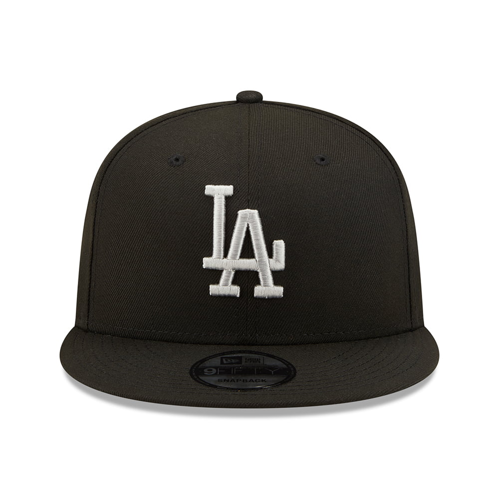New Era 9FIFTY L.A. Dodgers Snapback Cap - MLB League Essential - Schwarz-Grau