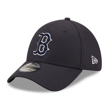 New Era 39THIRTY Boston Red Sox Baseball Cap - MLB Diamond Era - Marineblau