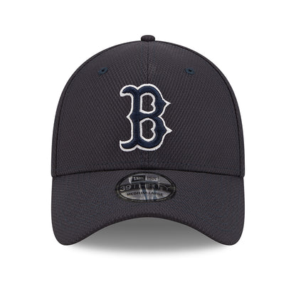 New Era 39THIRTY Boston Red Sox Baseball Cap - MLB Diamond Era - Marineblau