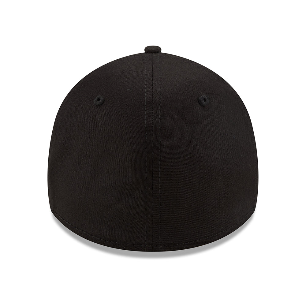 New Era 39THIRTY Detroit Tigers Baseball Cap - MLB Colour Essential - Schwarz-Weiß