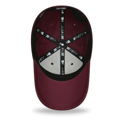 New Era 39THIRTY New York Yankees Baseball Cap - MLB Colour Essential - Kastanienbraun-Weiß