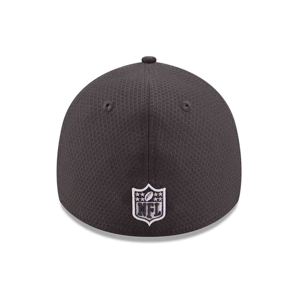 New Era 39THIRTY New Orleans Saints Baseball Cap - NFL Hex Tech - Graphitgrau