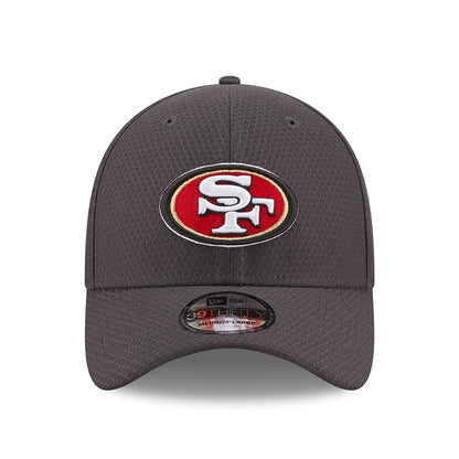 New Era 39THIRTY San Francisco 49ers Baseball Cap - NFL Hex Tech - Graphitgrau