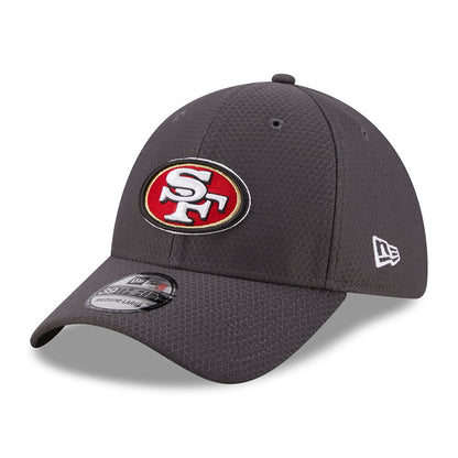 New Era 39THIRTY San Francisco 49ers Baseball Cap - NFL Hex Tech - Graphitgrau