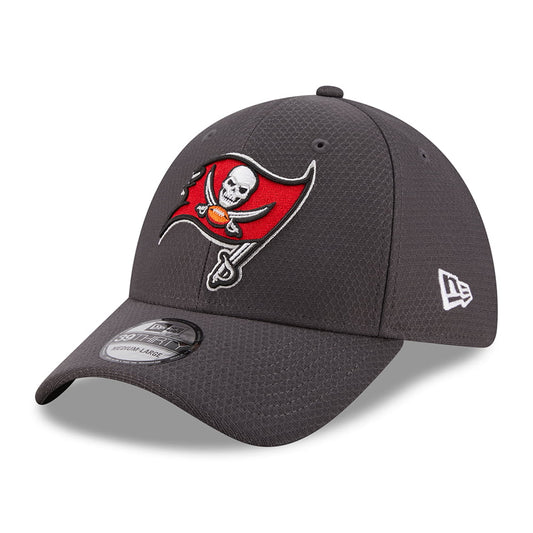 New Era 39THIRTY Tampa Bay Buccaneers Baseball Cap - NFL Hex Tech - Graphitgrau