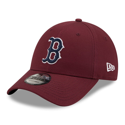 New Era 9FORTY Boston Red Sox Baseball Cap - MLB League Essential - Kastanienbraun-Marineblau