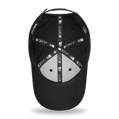 New Era 9FORTY Boston Red Sox Baseball Cap - MLB Metallic Outline - Schwarz-Silber