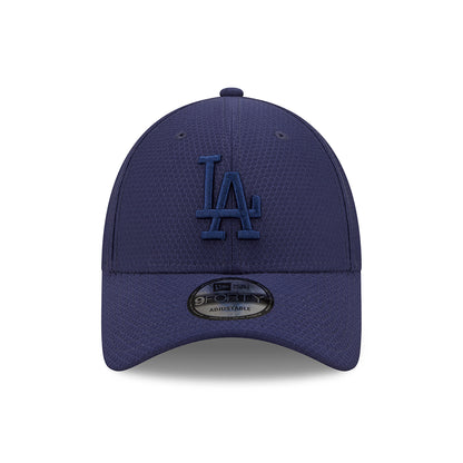 New Era 9FORTY L.A. Dodgers Baseball Cap - MLB Mono Team Colour - Helles Marineblau