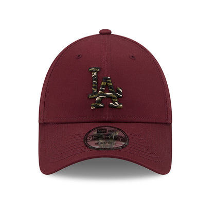 New Era 9FORTY L.A. Dodgers Baseball Cap - MLB Wild Camo - Kastanienbraun