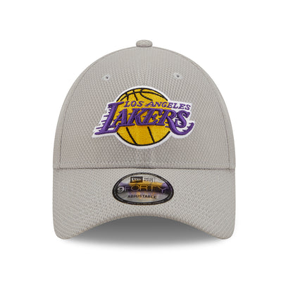 New Era 9FORTY L.A. Lakers Baseball Cap - NBA Diamond Era - Grau