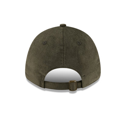New Era 9FORTY New York Yankees Baseball Cap MLB Cord Fabric - Olivgrün