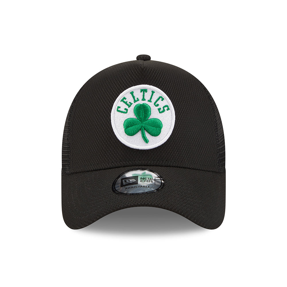 New Era A-Frame Boston Celtics Trucker Cap NBA Black Base - Schwarz