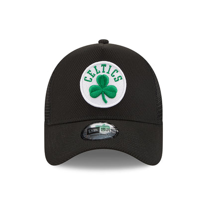 New Era A-Frame Boston Celtics Trucker Cap NBA Black Base - Schwarz