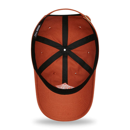 New Era 9TWENTY Baseball Cap aus Baumwolle - NEC Felt Patch Casual Classic - Verbranntes Orange