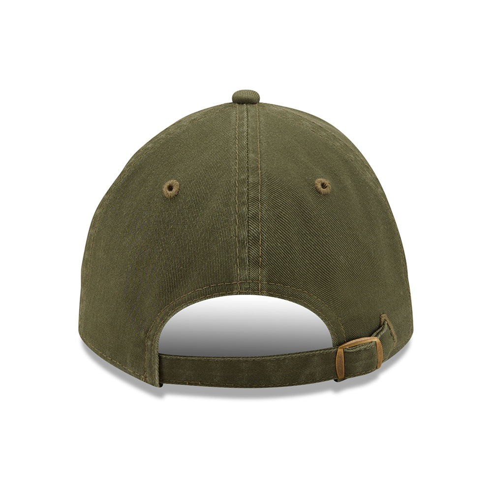 New Era 9TWENTY Detroit Tigers Baseball Cap - MLB League Essential Casual Classic - Olivgrün