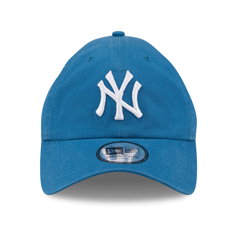 New Era 9TWENTY New York Yankees Baseball Cap - MLB League Casual - Verwaschenes Petrol