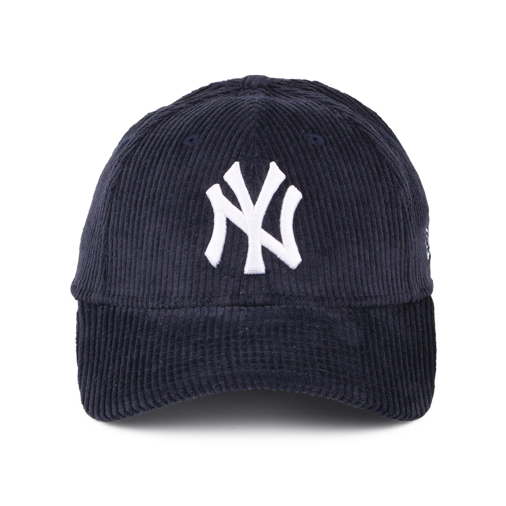 New Era Damen 9FORTY New York Yankees Baseball Cap - MLB Fashion Kord - Marineblau