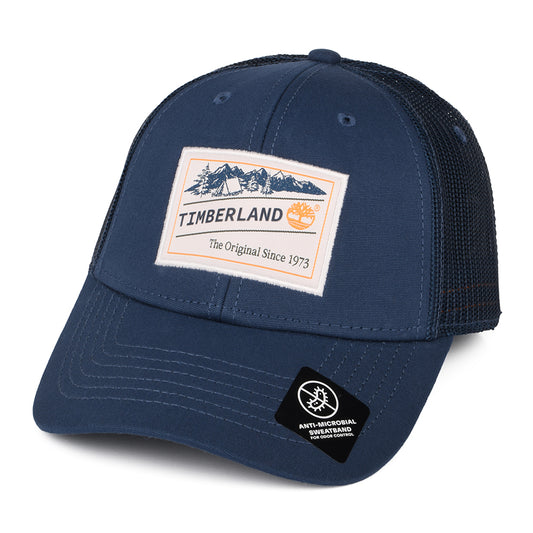 Timberland Camping Patch Trucker Cap - Dunkles Denim