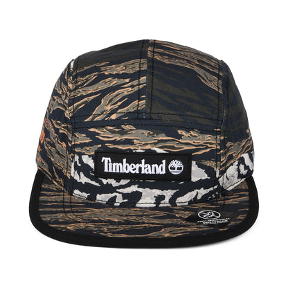 Timberland Spring Grove 5 Paneelen Cap Tiger Print - Tarnfarben
