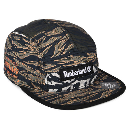 Timberland Spring Grove 5 Paneelen Cap Tiger Print - Tarnfarben