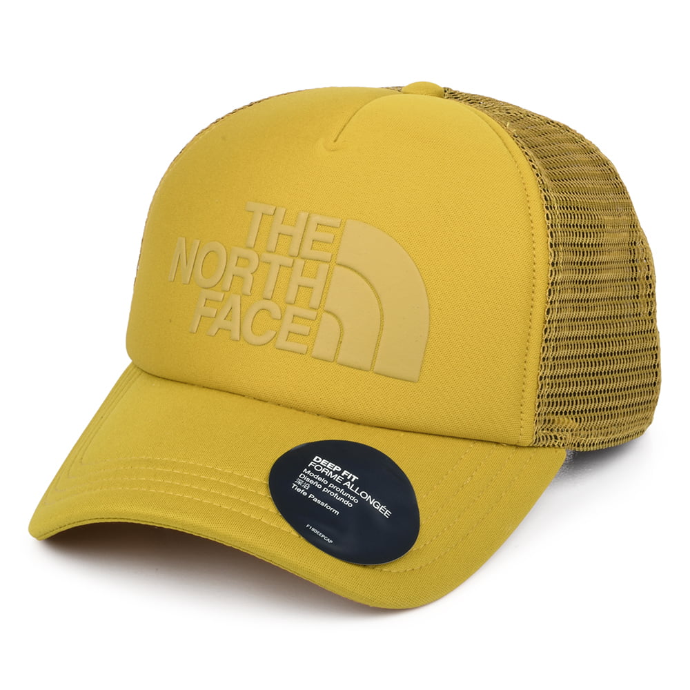 The North Face TNF Logo Deep Fit Trucker Cap - Gelb