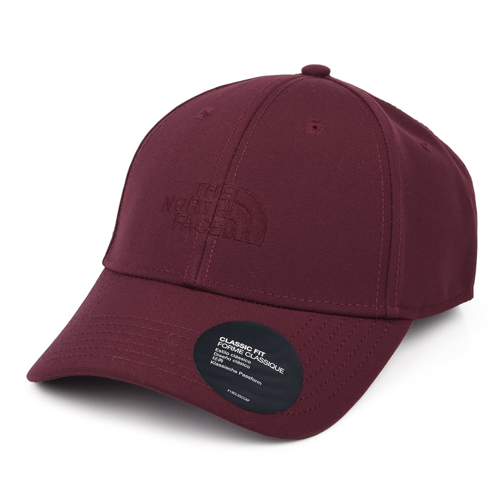 The North Face 66 Classic Recycled Baseball Cap - Weinrot