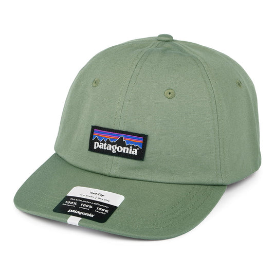 Patagonia P-6 Label Trad Baseball Cap aus organischer Baumwolle - Grün