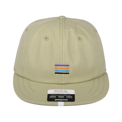 Patagonia Stand Up Stripes Baseball Cap - Hellbraun