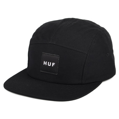 HUF Essentials Box Logo 5 Paneelen Cap - Schwarz