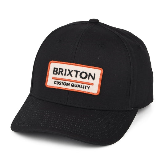 Brixton Palmer Proper NetPlus MP Snapback Cap - Schwarz