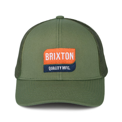 Brixton Scoop X MP Trucker Cap - Olivgrün