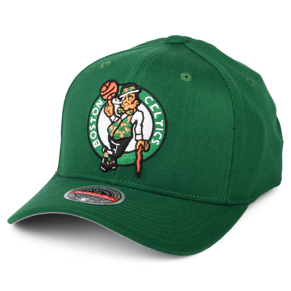Mitchell & Ness Boston Celtics Snapback Cap - NBA Team Ground Stretch - Grün